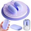 Popular Suction Vibrator for Women A Natural Integrated Storage Charging Case with Magnetic Lid and Rechargeable Two Suction and Vibrating 12 Powerful