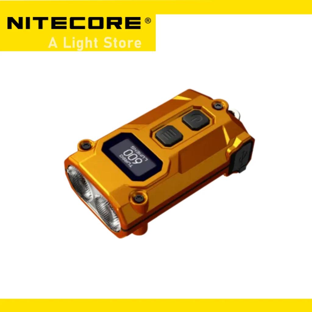 TINI3 EDC Nitecore Flashlight Poket Lamp Key Light Keychain Running Portable EDC Light Waterproof Camping Torch Light Lantern