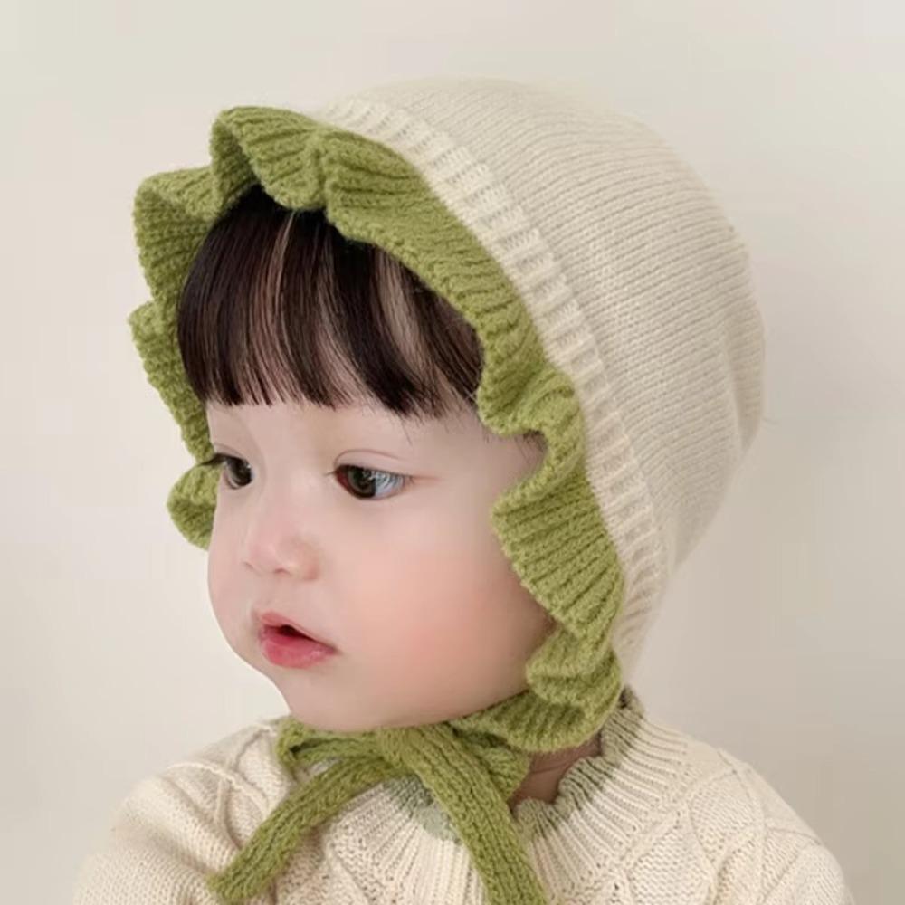 Thicken Winter Baby Knitted Beanie Knitted Baby Knitted Hat New Earflap Hat Baby