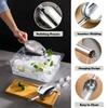 Durable Stainless Steel Ice Scoop for Freezer Silver Bar Accessories Metal Ice Scoop Ice Scraper Kitchen