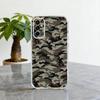 Camouflage  Phone Case Transparent Silicone Soft For SamsungA10,12,20,21S,30,31,40,50,51,52,70,71