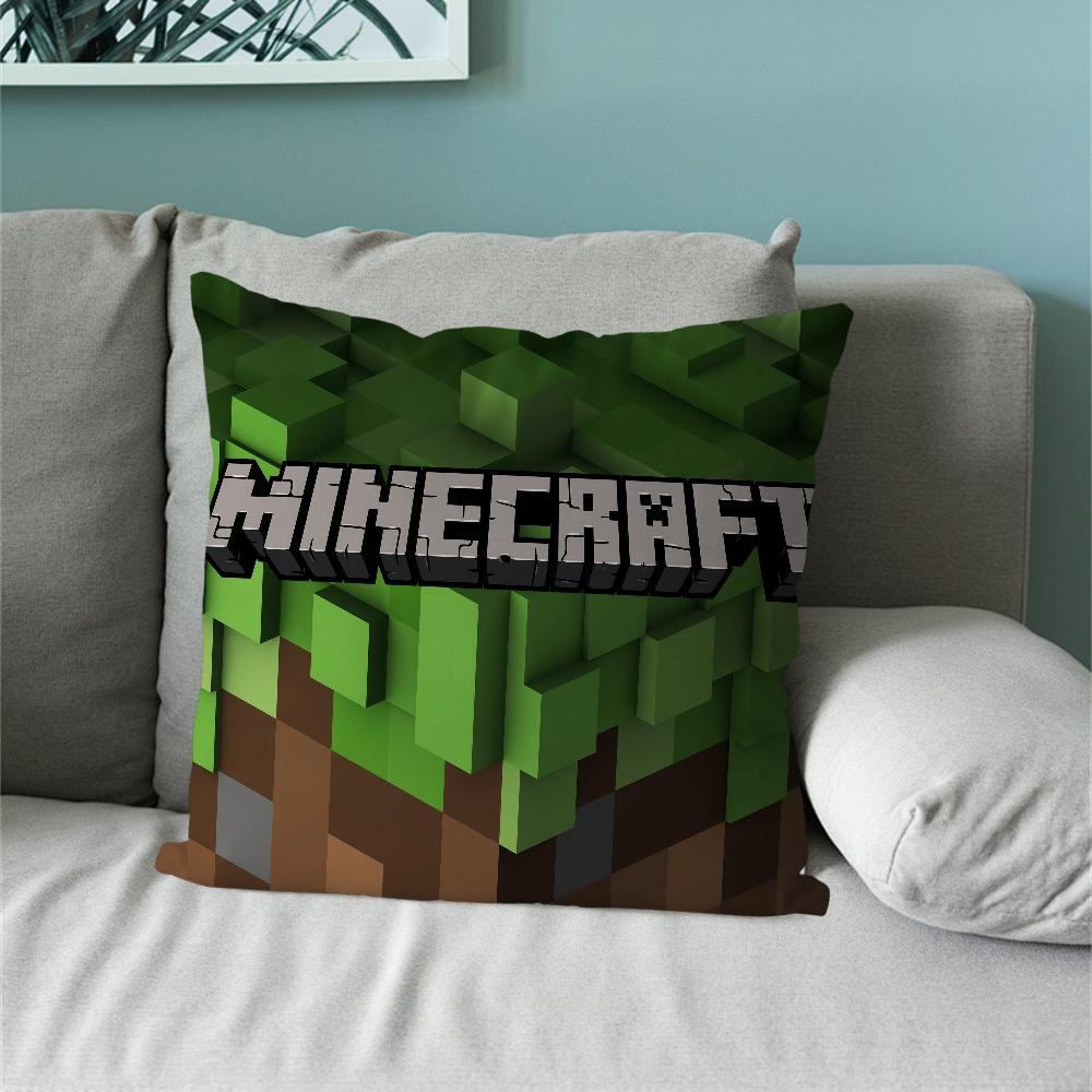 M-Mines C-Craft Spiel Kissenbezug Für Sofa Nachttisch Schlafzimmer Rückenlehne Wohnbüro Kissen Quadratisch Bedruckt Mehrere