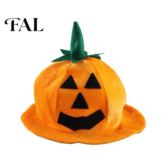 Portable Washable Holiday Hat Halloween Pumpkin for Kids Adults, Funny Plush Bulk Event Gift Supplies Witch Party Costume, Cosplay, Stage Performances