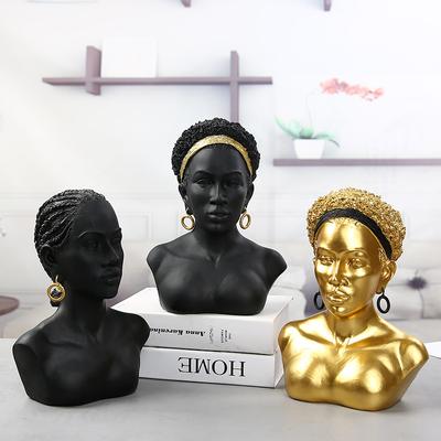 Kreative Neue Stile Mädchen-Avatar-Ornamente Nationale Weibliche Skulpturen Harz-Handwerk Schmuck-Display-Dekoration