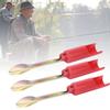 4PCS Red 32cm Foldable Fishing Rod Ground Inserted Holder Stand Pole Bracket Tackle Accessory32x4x3.3x15.5cm