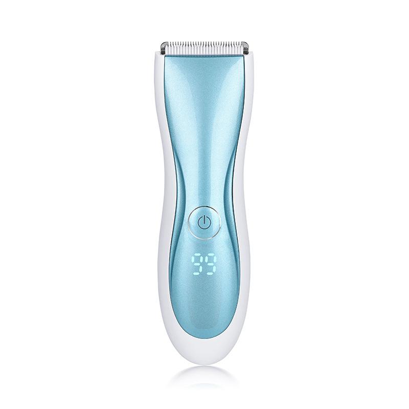 

Electric men s pubic hair trimmer, full-body washable pubic hair trimmer, body hair shaver