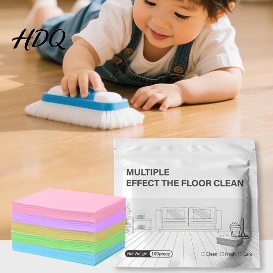 Sticky Residue Floor Cleaner 60/200/300Pcs Multi-Surface Cleaning Tablets Pre-Measured Concentrated Grease Removing for Hardwood Tile Laminate Floors