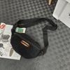 Women Canvas Bag Small Chest Bag Student Sports Waist Bag Men's Mobile Phone Bag