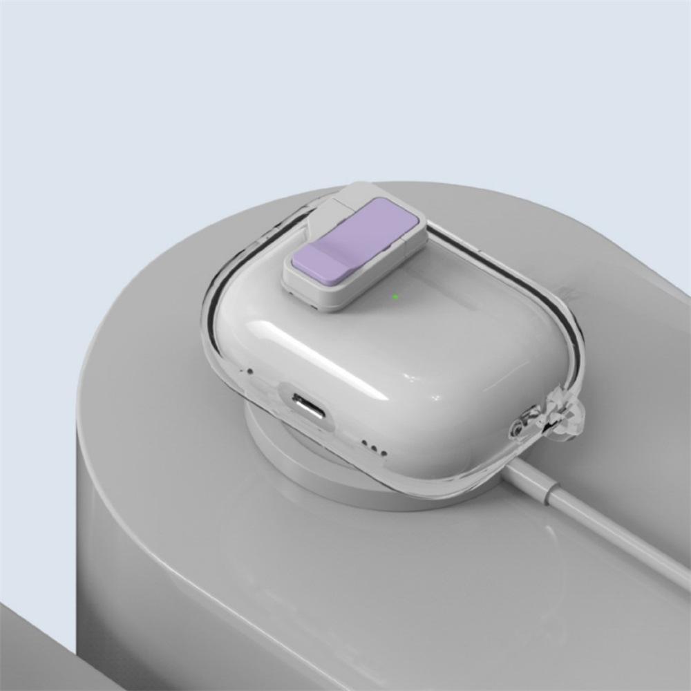 Applicable to AirPods1 Apple Bluetooth headset cover Magnetic automatic switch 1st generation pro1 transparent protective case Simple