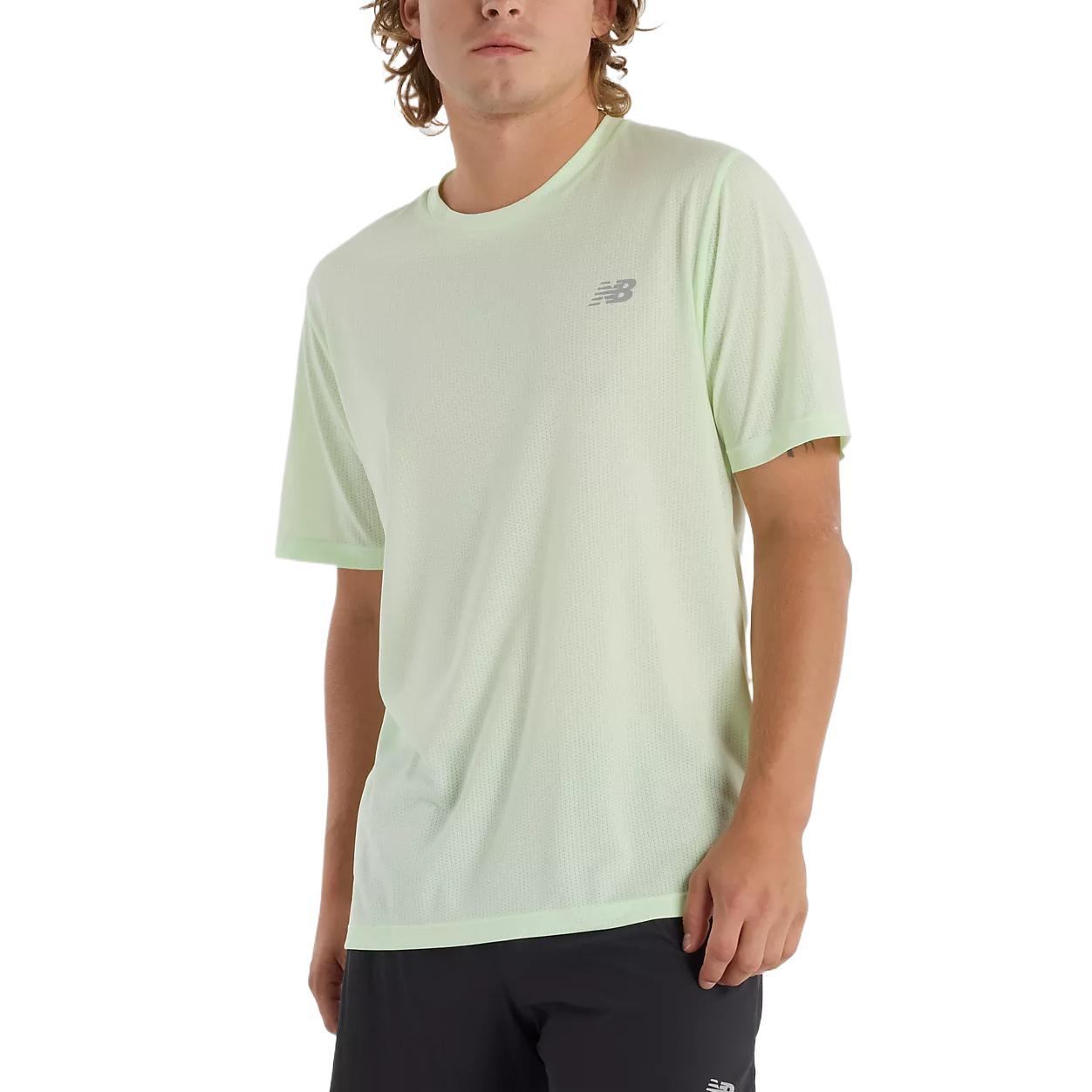 New Balance NBICEX Athletics T Shirt Men s MT41253MEW L