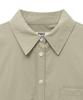 THE SATURDAY EVENING POST Basic Crop Shirts_Beige