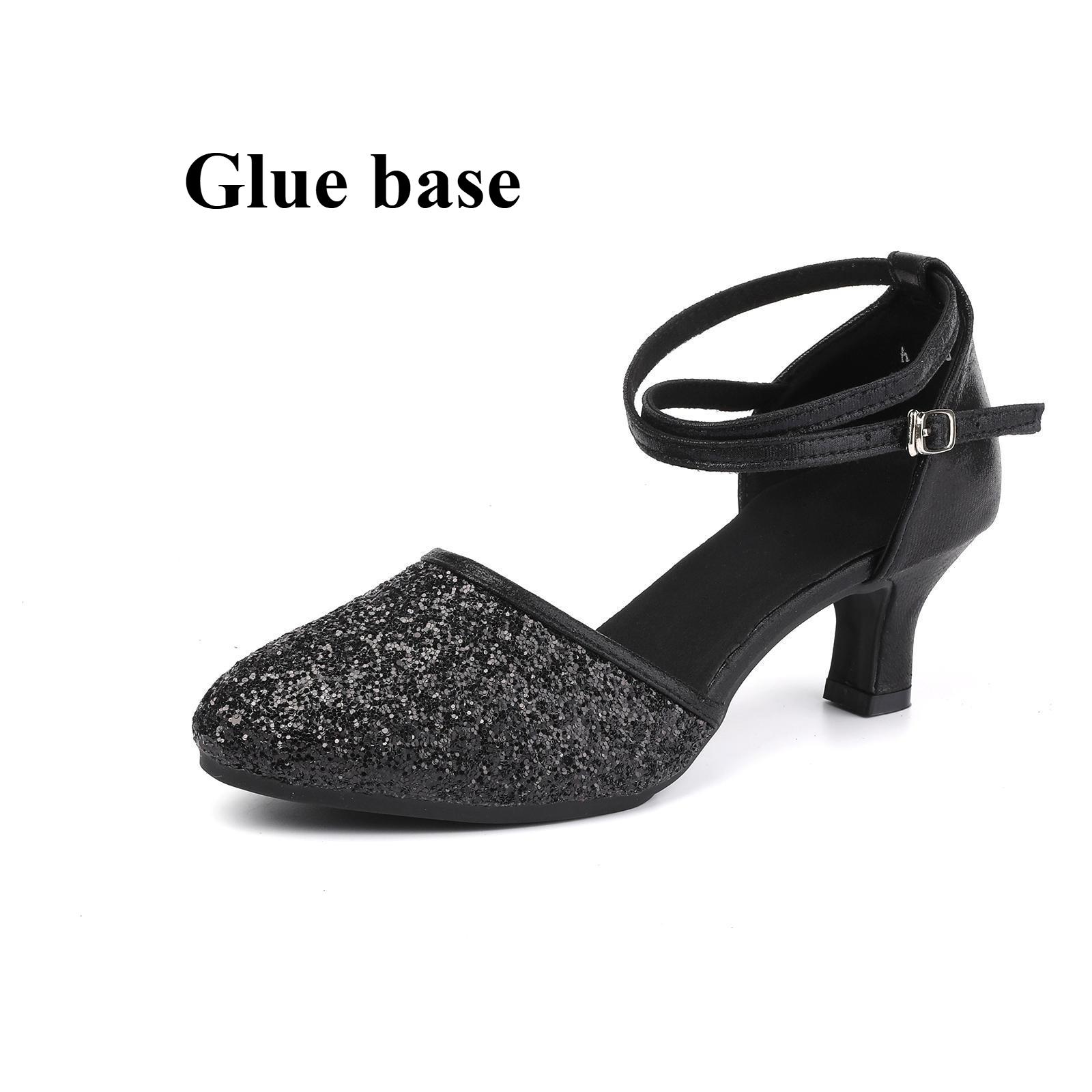 

Women s Adult Dancing Shoes Medium Heeled Spring and Summer High Heeled Non-Wearable Comfortable Cotillion Shoes 34