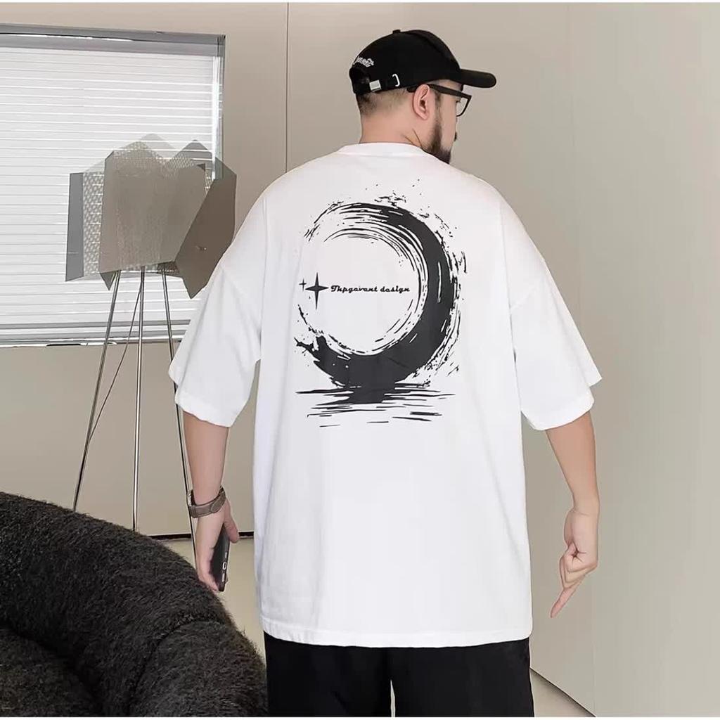 Fake two hundred matching stretch solid color fit wrinkle loose men's short-sleeved fashion short-sleeved top comfortable lightweight T-shirt