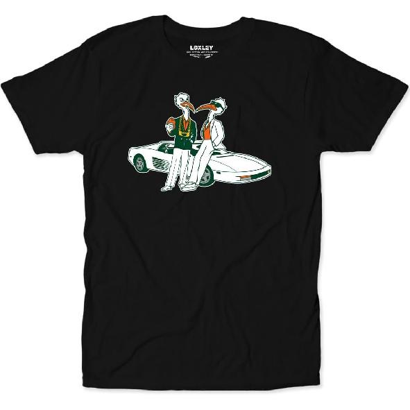 theCHIVE Miami Vice College Football Tee – Soft Unisex Tailgate Shirt