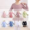 Children's Ballet Dance Clothes, Children's Practice Clothes, Women's One-piece Skirts, Long-sleeved Dance Clothes, Suspenders, One-piece Clothes