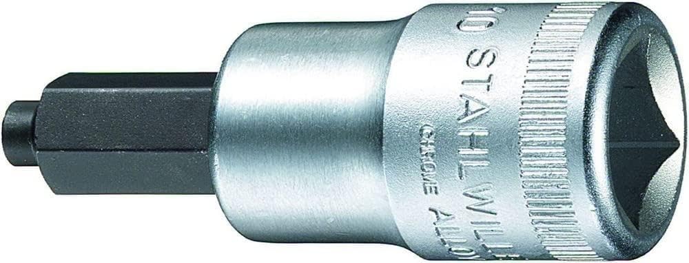 Stahlwille In-Hex Socket 54-IC-8, 12.7mm Drive x 60mm Overall Length, 1 Piece