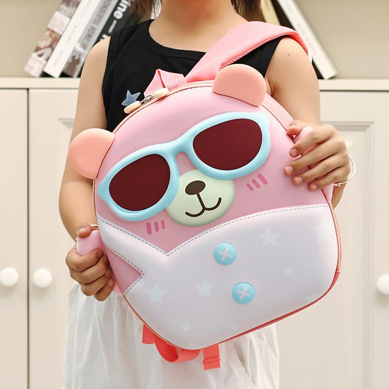 Little Bear Sunglasses Cute Animal Bookbag For Children Daycare And Preschool