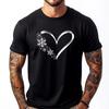 Fiocco di Neve Inverno Natale Coordinato Lusso T Shirt Uomo Alta Qualità Novità Top e T-shirt FESTIVITÀ