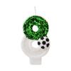 0-9 Number Soccer Cake Candles Kids Sports Theme Football Birthday Party Decoration Favors Cupcake Topper Cake Decor Supplies
