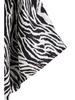 2025 Southeast Asia Men's Zebra Print Beach Shirt