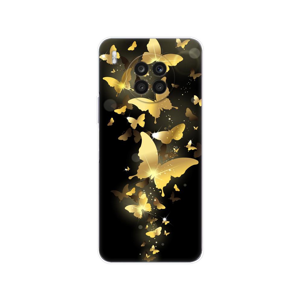 For Honor 50 Lite Case 6.67 Inch Back Phone Cover For Huawei Honor 50 Lite 50Lite Light Silicon Soft TPU Protective Bumper Coque