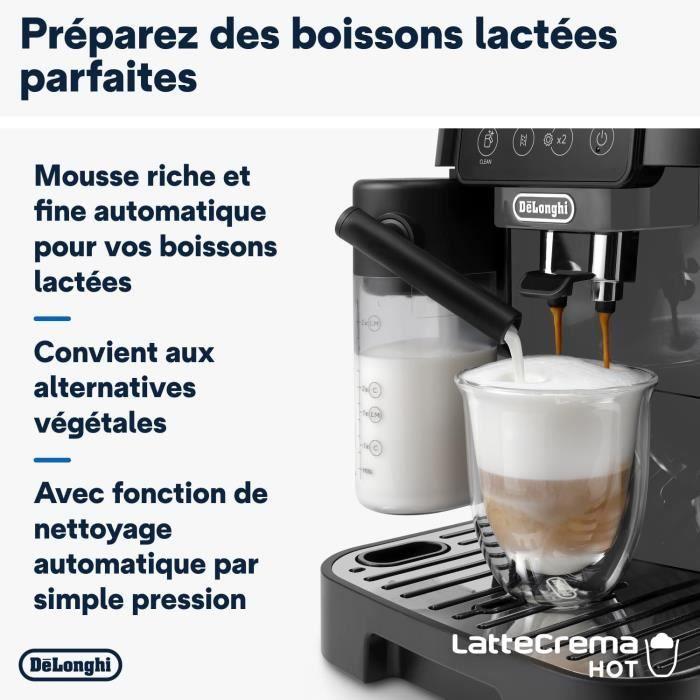 Machine à Café Grain - DE'LONGHI - Magnifica Start ECAM220.60.B - LatteCrema - 15 bar - 1450W