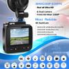 2 Inch Dash Cam Front and Back Night Vision Video Recorder 24h Parking Car Dvr 70 Dual Lens Mai 4K Wifi Gps 360 Dashcam