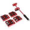 5Pcs Furniture Lifter Mover Universal Wheel Dolly 200kg Bearing for Sofa Table Cabinet