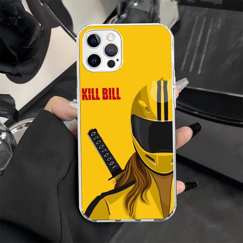 Kill Bill Phone Case for iPhone 11 12 13 Mini 14 15 Plus 16 Pro Max 17 Air 16E 7 8 SE 17ProMax Soft Fundas Cover 11 14 15 16 Pro