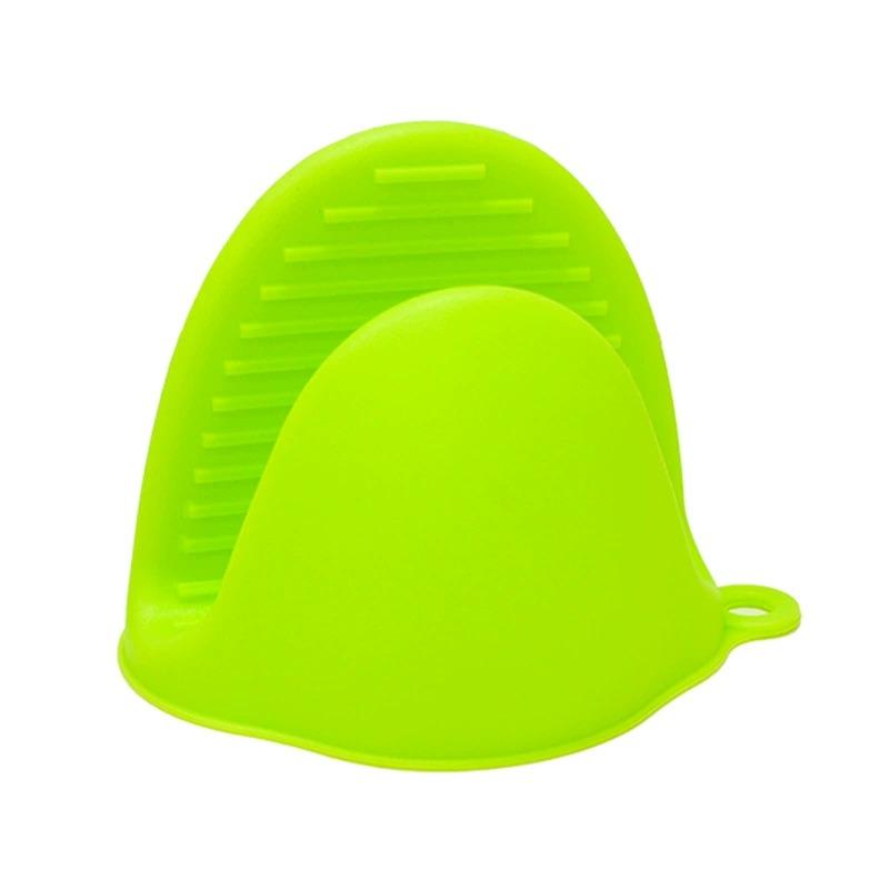 2ks Rukavice do trouby Silikonové rukavice odolné proti přiskřípnutí Proti opaření Protiskluzové rukavice Klipy Držák na hrnce Rukavice na vaření Pečicí rukavice