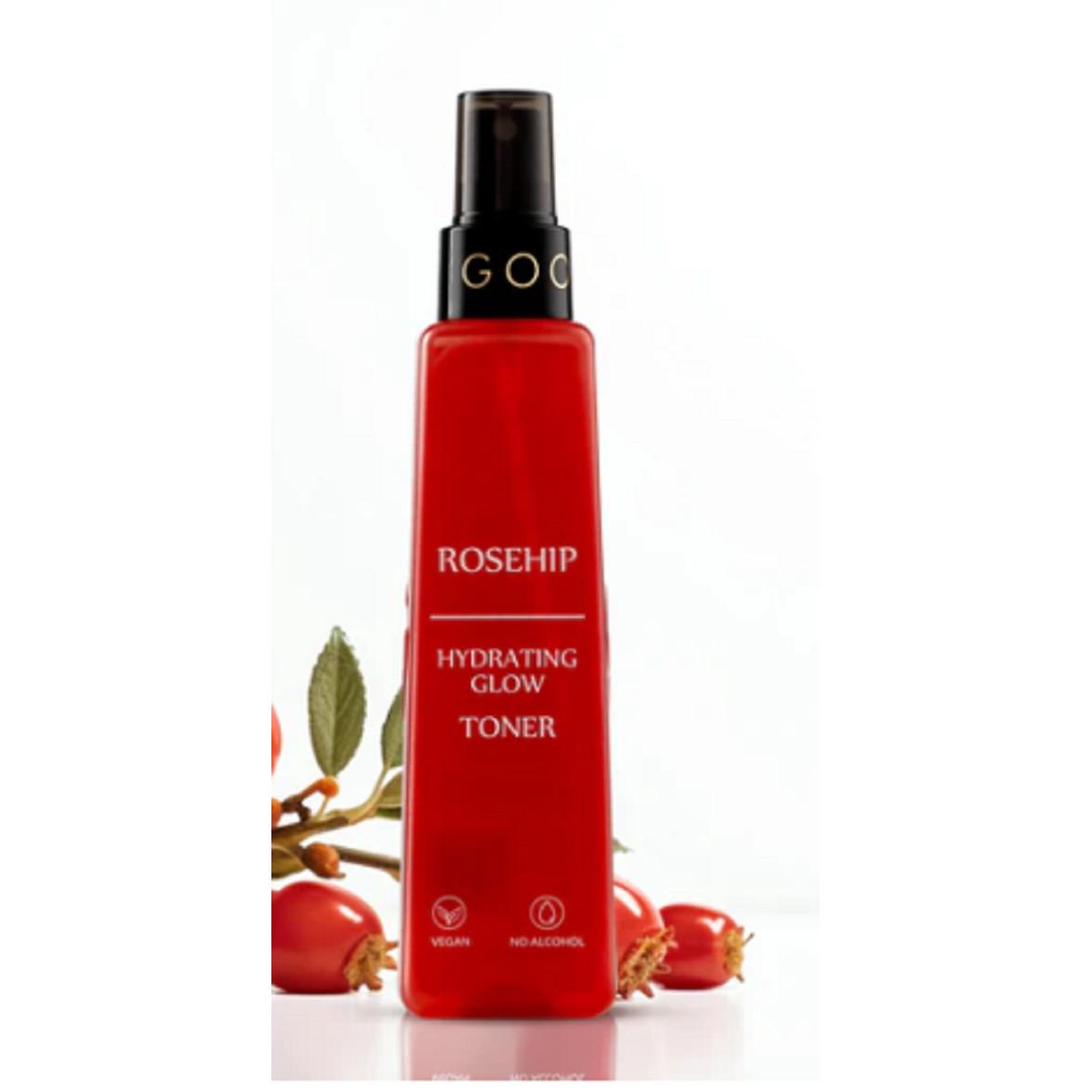 @ Good vibes Rosehip Hydrating Glow Toner 150 ml UK276 50%OFF