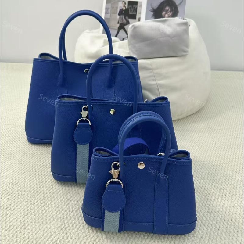 New garden bag leather tote bag cowhide handbag large capacity fashion women's bag trendy garden bag leather