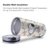 Miffy Snoopy Snufkin Little My Tumbler Mug Coffee Cup Convenience Store Cup Cold Insulation Water Bottle Direct Drinking Stainless Steel with Lid