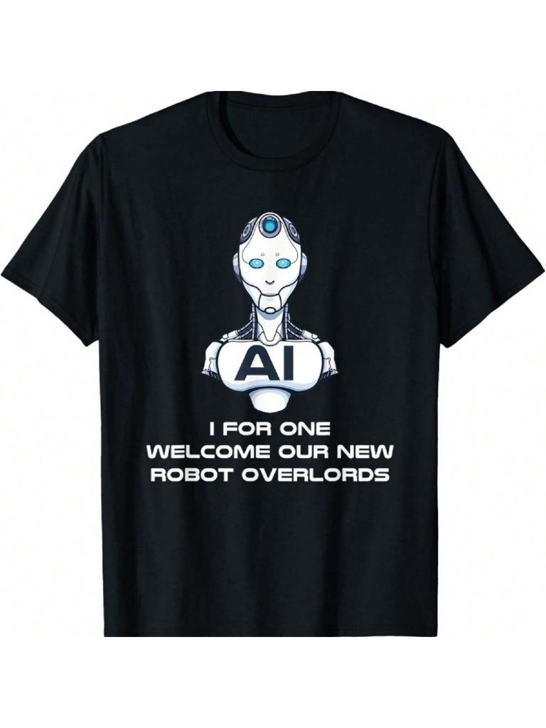 Artificial Intelligence - I Welcome Our New Robot Overlords T-Shirt