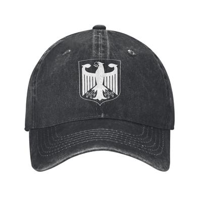 Germany Coat of Arms German Eagle Baseball Cap Casual Distressed Washed Deutsche Snapback Hat Men Women Outdoor Running Gift Hat