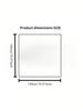 Portable White French Picnic Mat Universal Outdoor Tablecloth Sofa Cushion Camping Tent