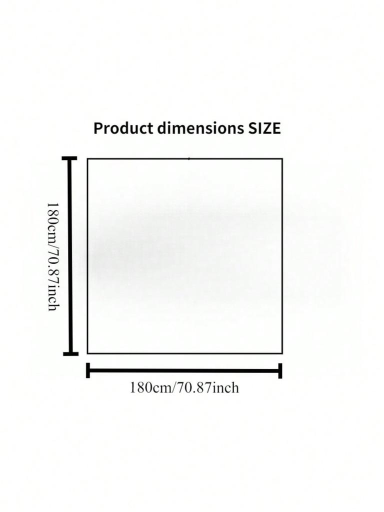 Portable White French Picnic Mat Universal Outdoor Tablecloth Sofa Cushion Camping Tent