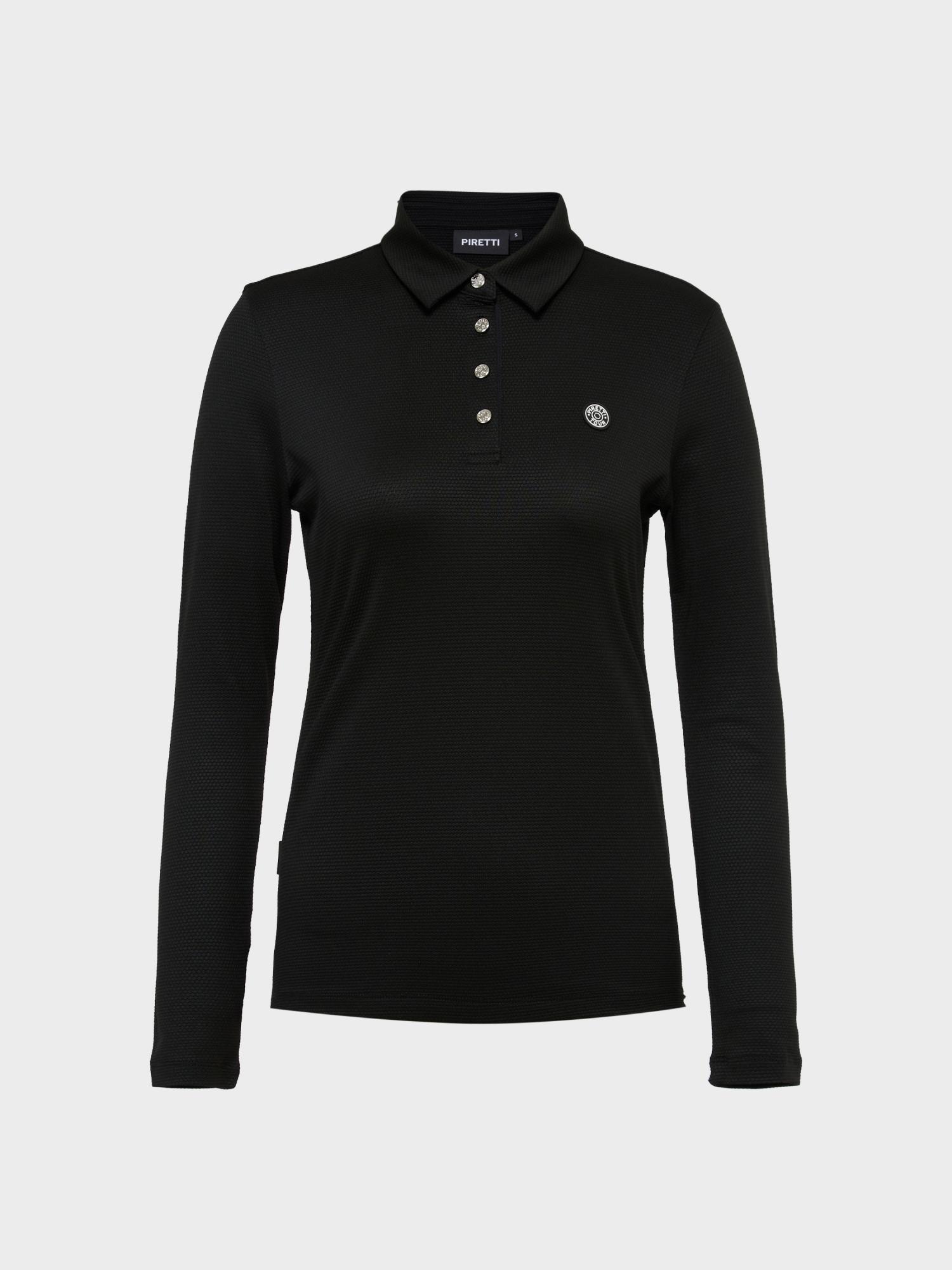 Pireti Savona Essential Polo Shirt W_Black Black/01(Xs(85))