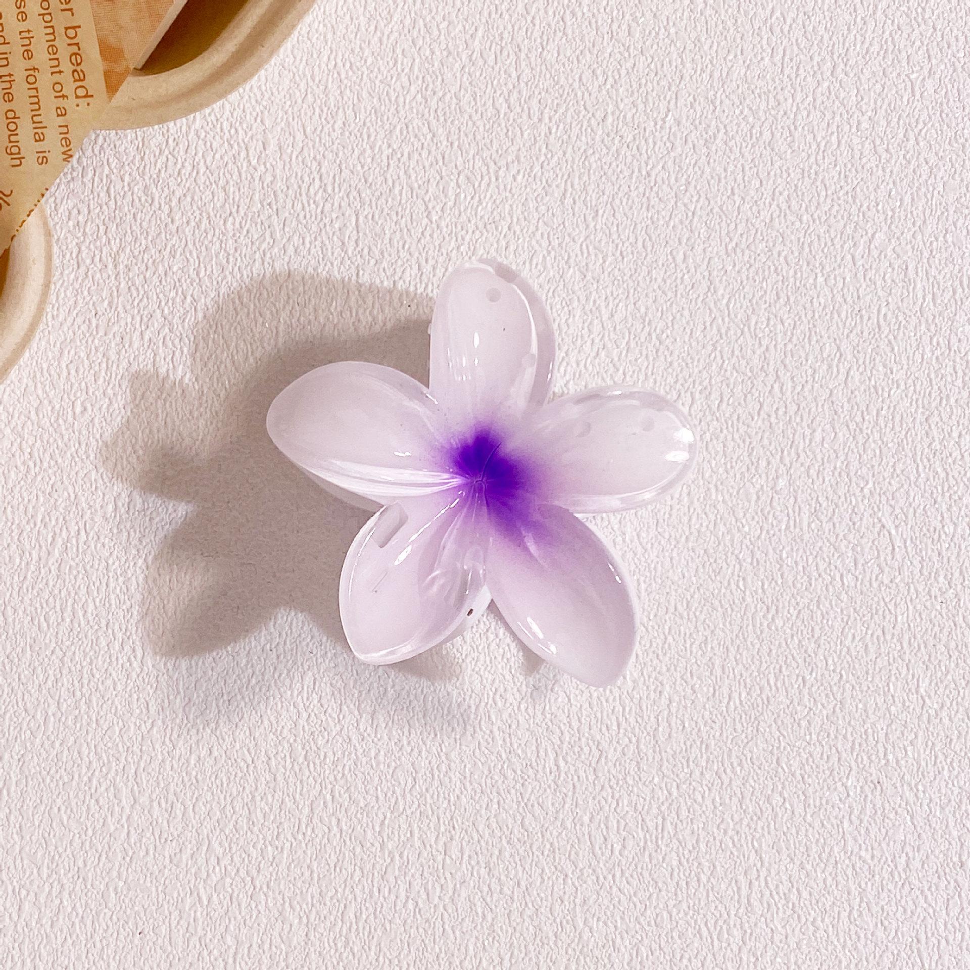 

1 шт. Цветочные заколки для волос коготь пластиковая заколка для девочек краб летняя пляжная вечеринка корейские аксессуары для волос свадьба день рождения подарок