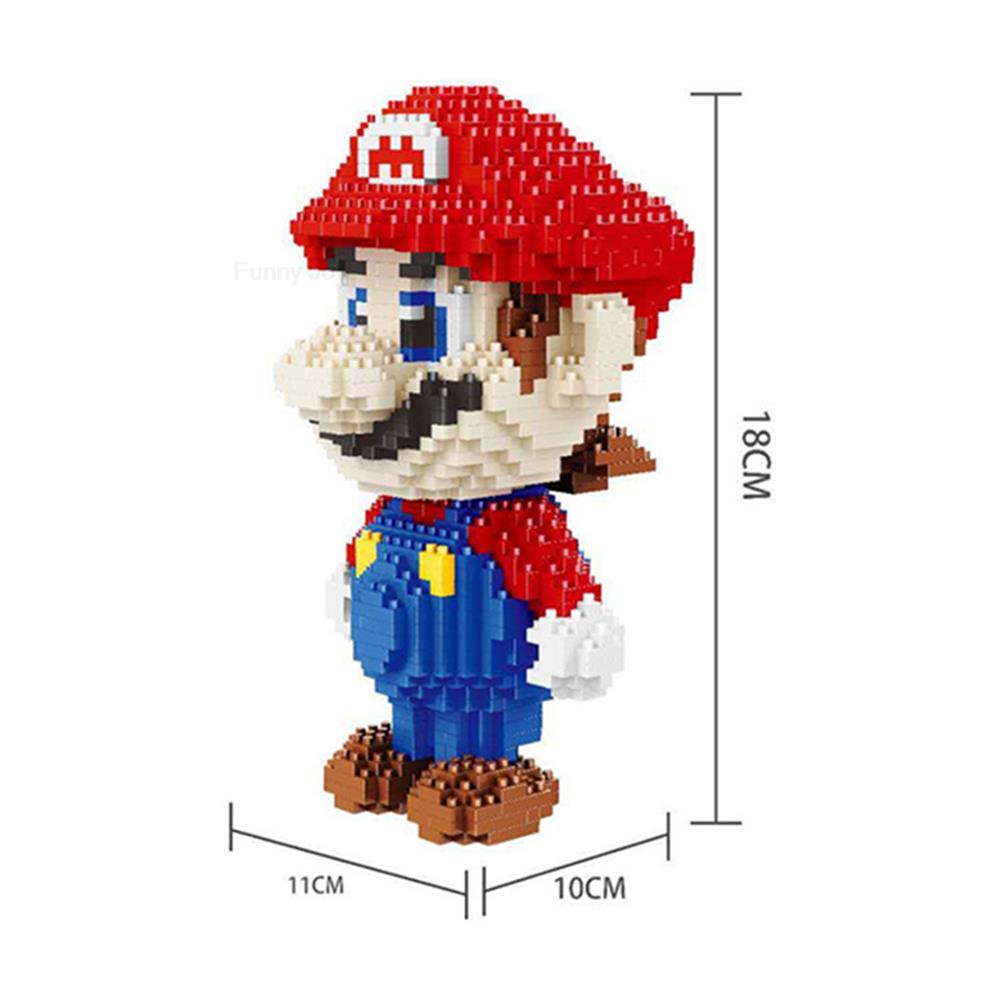 Cartoon Anime Game Figure Dinosaur Blocks Building Toy Bricks Educational Brinquedos for Kids Gift Children Christmas Present