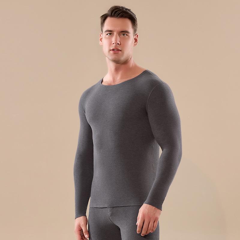 

Комплект мужского термобелья: Кашемировый флис с подкладкой, очень толстый, класс А, осенне-зимний стиль. XXL/160-180 Jin