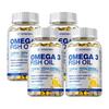 High-purity Omega-3 Fish Oil Capsules, Dietary Supplement, All-natural, Suitable for Both Men and Women.