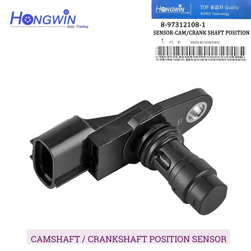 New Engine Camshaft Crankshaft Position Sensor For Isuzu D-MAX 07-14 Holden 4JH1 Colorado Rodeo 2.5 3.0 8973121081 8-97312108-1 X1 Sensor