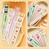 8Pcs Cartoon Magnetic Ruler Set Bendable Drawing Ruler Measuring Tool For Kid Student Art Craft Project Scrapbooking