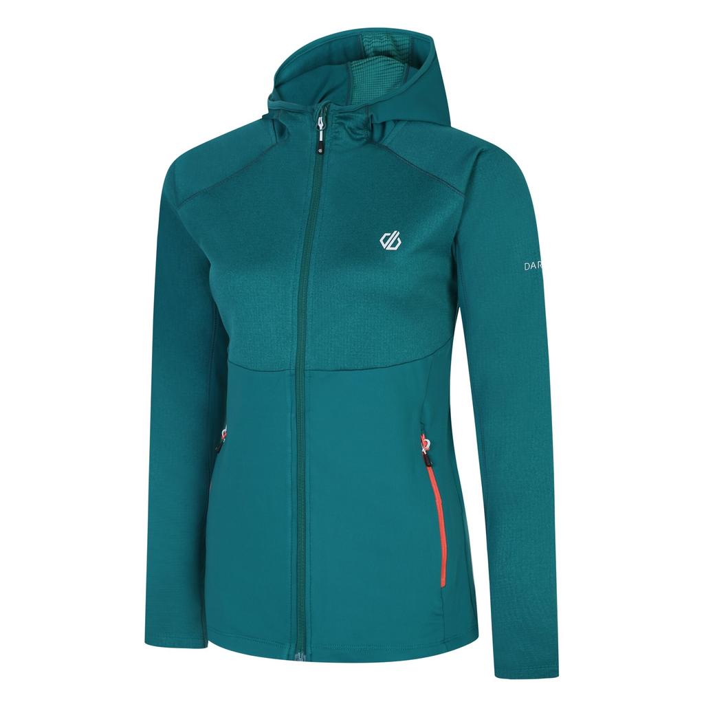 Dare 2B Womens/Ladies Convey II Hooded Core Stretch Midlayer