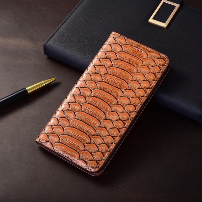 

Для IPhone 16 15 14 11 12 13 Pro Max Plus Mini Фліп Чохол для телефону з натуральної шкіри iPhone 13 Pro Max коричневий