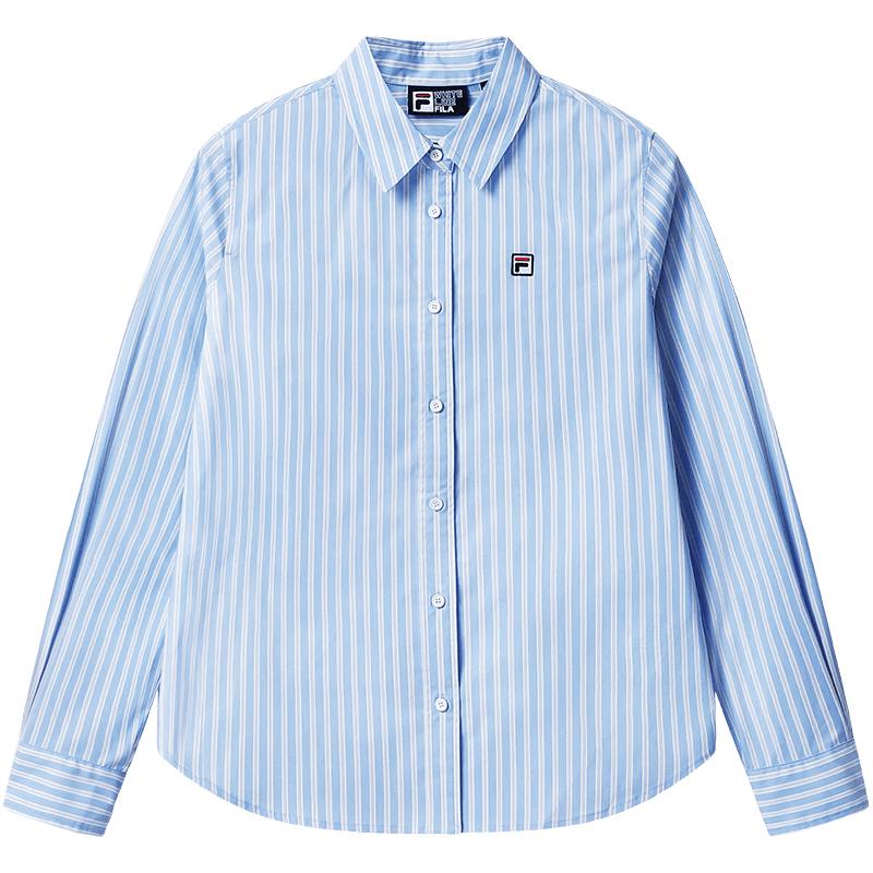 FILA Women s Striped Long-Sleeve Shirt L