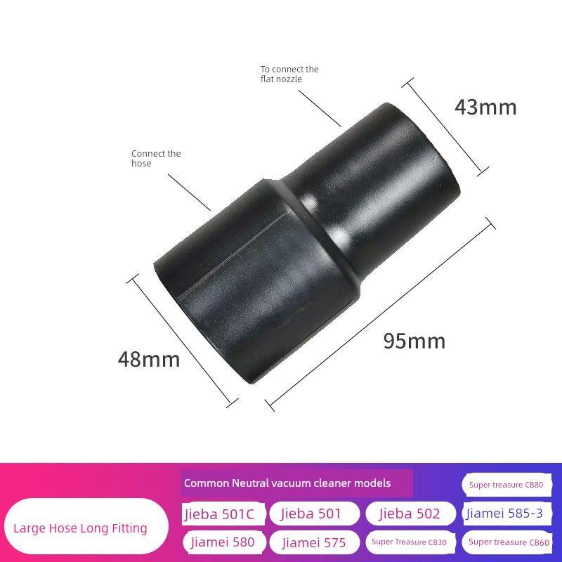 CHARLES BARNES Vacuum Cleaner Accessories Dust Collection Water Squeegee Head Length Flat Nozzle Hose Steel Pipe Dust Insulation Dust Bag Neutral