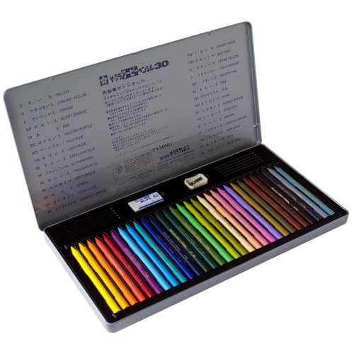 Sakura Crepas Colored Pencil Coupy 30 Colors Barva na barvě FY30NU