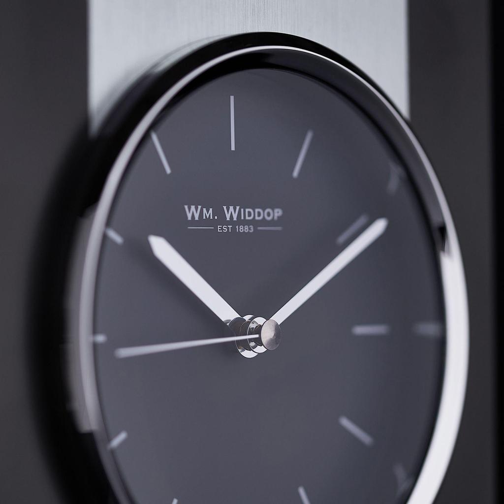 William Widdop Aluminium Mantel Clock